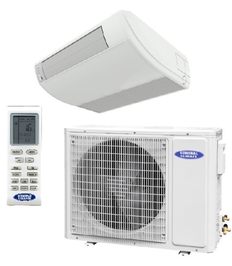 Кондиционер General Climate GC-CF24HRF / GU-U24HF напольно-потолочная сплит-система комплект